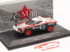 Lancia Stratos HF #1 winnaar Hunsrück Rallye 1978 Röhrl, Geistdörfer 1:43 CMR