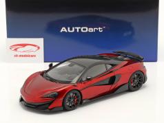 McLaren 600LT Год постройки 2019 красный металлический 1:18 AUTOart