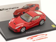 Ferrari F12 Berlinetta Baujahr 2012 mit Vitrine rot 1:43 Altaya