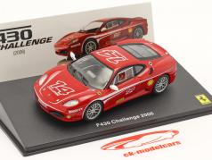 Ferrari F430 Challenge #14 year 2006 with showcase red / white 1:43 Altaya