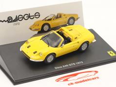 Ferrari Dino 246 GTS Ano de construção 1972 com Mostruário amarelo 1:43 Altaya