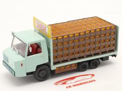 Berliet Tekel Getränketransporter Baujahr 1966 hellblau 1:43 Hachette