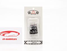 Formel 1 Boxentafeln Podium (3er Set) #1 #2 #3 1:43 Cartrix