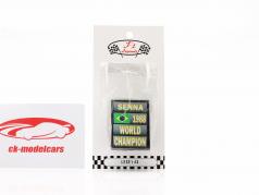 Ayrton Senna 公式 1 世界冠军 1988 坑板 1:18 Cartrix