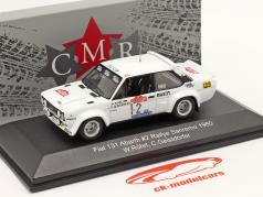Fiat 131 Abarth #2 gagnant Rallye SanRemo 1980 Röhrl, Geistdörfer 1:43 CMR