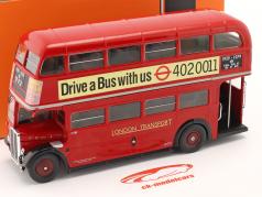 AEC Regent III RT autobús Año de construcción 1939 rojo 1:43 Ixo