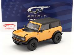 Ford Bronco Wildtrak Anno di costruzione 2021 cyber arancione 1:18 GT-Spirit