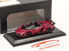 Lamborghini Veneno 跑车 建设年份 2015 品红 1:64 Kyosho