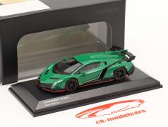 Lamborghini Veneno Año de construcción 2013-2015 verde 1:64 Kyosho