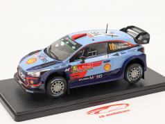 Hyundai i20 WRC #16 4th Rallye Portugal 2018 Sordo, del Barrio 1:24 Hachette