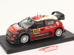 Citroen C3 WRC #7 Winner Rallye Catalunya 2017 Meeke, Nagle 1:24 hachette