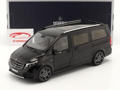 Mercedes-Benz Vクラス AMGライン 建設年 2018 ブラック 1:18 Norev