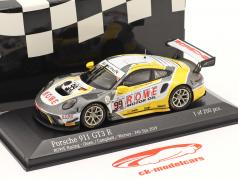 Porsche 911 GT3 R #99 7mo 24h Spa 2019 Rowe Racing 1:43 Minichamps