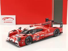 Porsche 919 Hybrid #17 2° 24h LeMans 2015 Bernhard, Hartley, Webber 1:18 Ixo