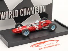 J. Surtees Ferrari 158 #2 イタリアの GP 方式 1 世界チャンピオン 1 1964 1:43 Brumm