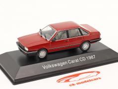Volkswagen VW Santana (Passat) Carat CD Год постройки 1987 красный 1:43 Altaya
