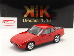 Porsche 924 year 1985 red 1:18 KK-Scale