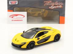 McLaren P1 geel 1:24 MotorMax