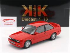 BMW 320iS E30 Italo M3 建設年 1989 赤 1:18 KK-Scale