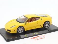 Ferrari F430 Год постройки 2004 желтый 1:24 Bburago
