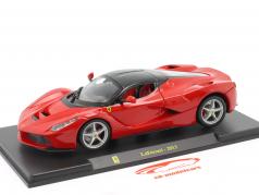 Ferrari LaFerrari Год постройки 2013 красный / чернить 1:24 Bburago