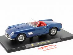 Ferrari 250 California bouwjaar 1957 blauw 1:24 Bburago