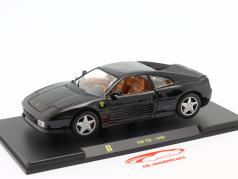 Ferrari 348 TB Byggeår 1989 sort 1:24 Bburago