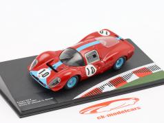 Ferrari 412 P #10 3rd 1000km Spa 1967 Attwood, Bianchi 1:43 Altaya