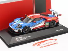 Ford GT #68 Winner LMGTE Pro clase 24h LeMans 2016 Hand, Müller, Bourdais 1:43 Ixo