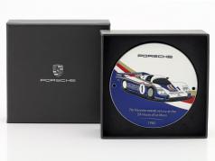 placa reja Porsche 956 Rothmans #1 ganador 24h LeMans 1982