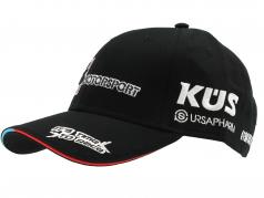 Fan cap Team75 Motorsport "it's time to race" Nero
