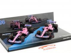 2-Car Set Alonso #14 & Ocon #31 Bahrain GP formula 1 2022 1:43 Minichamps