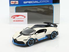 Bugatti Divo Special Edition White / blue / black 1:24 Maisto