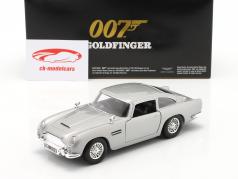 Aston Martin DB5 RHD Film James Bond Goldfinger (1964) d&#39;argento 1:24 MotorMax