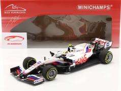 Mick Schumacher Haas VF-21 #47 バーレーン GP 方式 1 2021 1:18 Minichamps