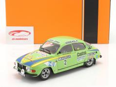 Saab 96 V4 #2 Suécia Rally 1976 S. Blomqvist, H. Sylvan 1:18 Ixo