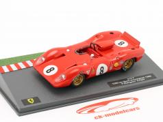 Ferrari 312 P #8 2-й 1000km Spa 1969 Rodriguez, Piper 1:43 Altaya