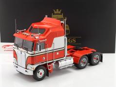 Kenworth K100 Aerodyne Truck 1976 rød / hvid 1:18 Road Kings