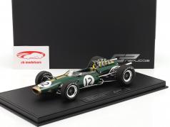 J. Brabham Brabham BT19 #12 vencedora Francês GP Fórmula 1 Campeão mundial 1966 1:18 GP Replicas