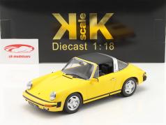 Porsche 911 SC Targa Baujahr 1978 gelb 1:18 KK-Scale