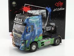 Mercedes-Benz Actros GigaSpace 4x2 Truck Strohofer 1:18 NZG