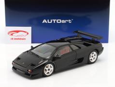 Lamborghini Diablo SV R bouwjaar 1996 diep zwart 1:18 AUTOart