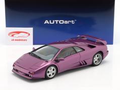 Lamborghini Diablo SE30 Ano de construção 1993 tolet metálico 1:18 AUTOart
