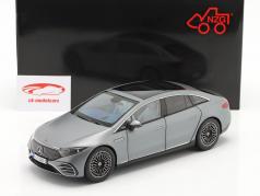 Mercedes-Benz EQS Año de construcción 2021 gris selenita 1:18 NZG