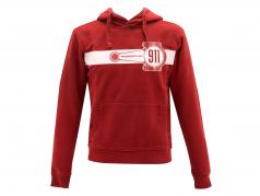 Porsche Jersey con capucha biela borgoña