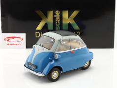 BMW Isetta 250 Año de construcción 1959 azul / Azul claro 1:12 KK-Scale