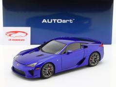 Lexus LFA Byggeår 2010 perle blå 1:18 AUTOart