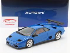 Lamborghini Diablo SV R Byggeår 1996 LeMans blå 1:18 AUTOart