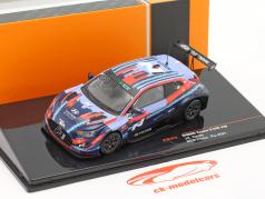 Hyundai Veloster N #69 ganador ETCR Pau-Arnos 2021 J-K. Vernay 1:43 Ixo