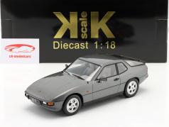 Porsche 924 S Année de construction 1986 Gris métallique 1:18 KK-Scale